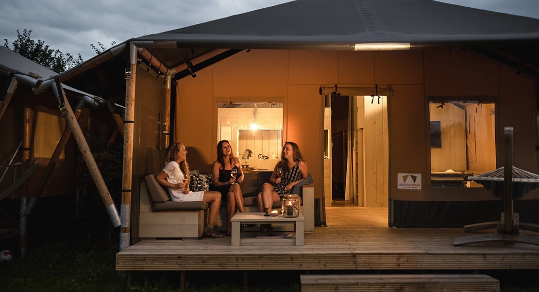 safaritent glamping luxe kamperen